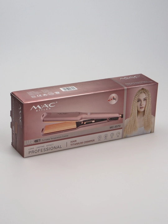Professional soch uchun gafri dazmol MAC Styler MC-5501, MC-5582, keramik plastinali