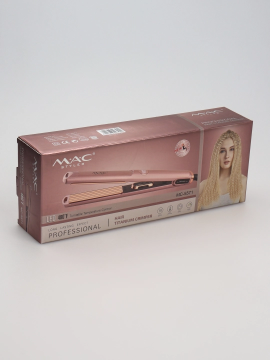 Professional soch uchun gafri dazmol MAC Styler MC-5501, MC-5582, keramik plastinali