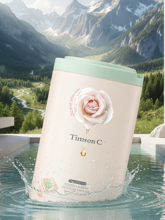 Капсулы для стирки Timson C, концентрат 5 в 1, аромат цветов, 35 штук