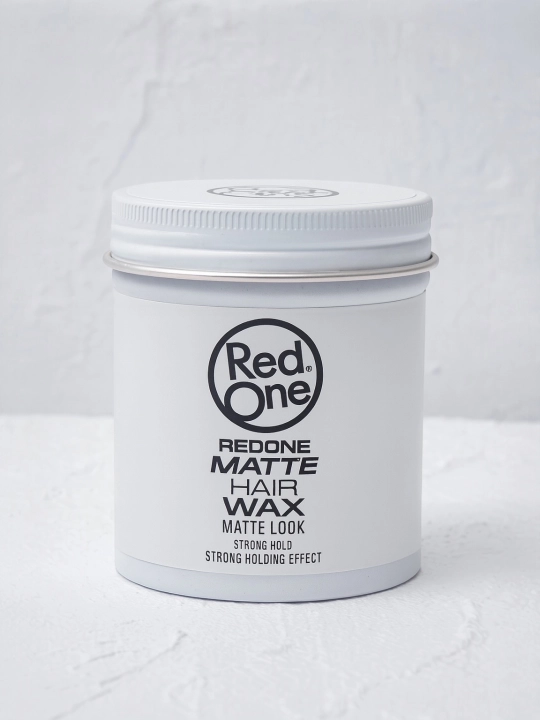 RedOne Matte Hair Wax Black & White – mat soch voski, kuchli fiksatsiya - 