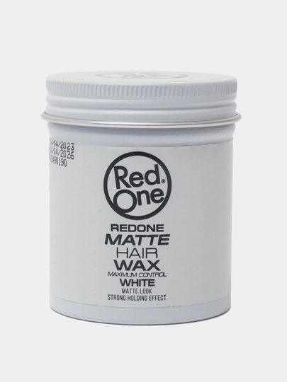 RedOne Matte Hair Wax Black & White – mat soch voski, kuchli fiksatsiya