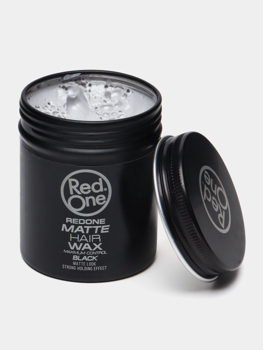 RedOne Matte Hair Wax Black & White – mat soch voski, kuchli fiksatsiya
