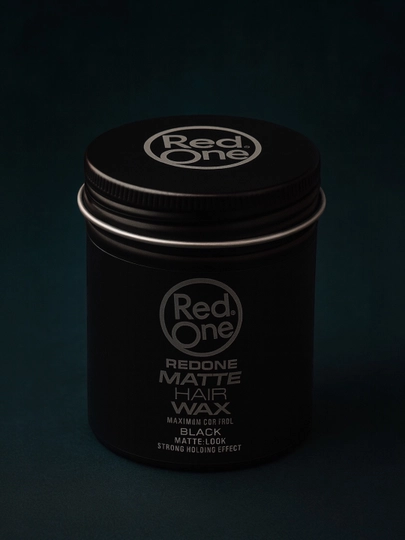 RedOne Matte Hair Wax Black & White – mat soch voski, kuchli fiksatsiya