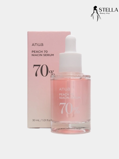 Niacinamide Serum Peach 70% niatsinamidli zardobi, 30 ml