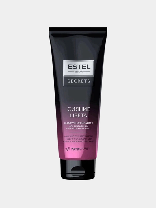 Шампунь для волос Estel Secrets, бессульфатный, для окрашенных, повреждённых, 250 мл