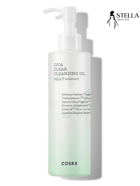 Освежающее очищающие масло Pure Fit Cica Clear Cleansing Oil, 200 мл