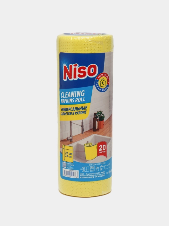 Salfetkalar Niso, rulonda 20 varaq - 