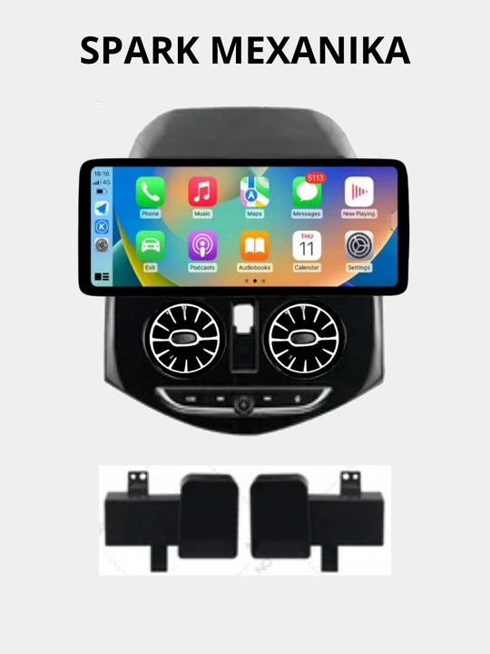 Tesla avtomagnitolasi Android monitori, 12.3 dyuymli SIM karta 4.64 GB, 360 GB, Wi-Fi kabellari bilan kuller - 