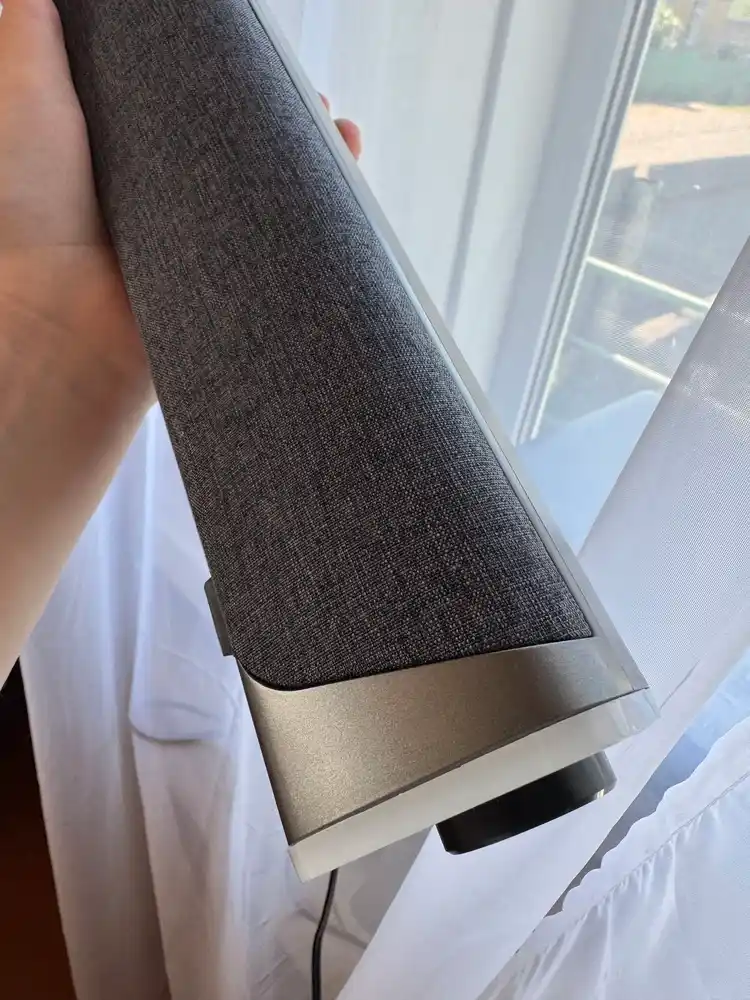 Simli kolonka kompyuter va telefon uchun, RGB yoritgichli soundbar