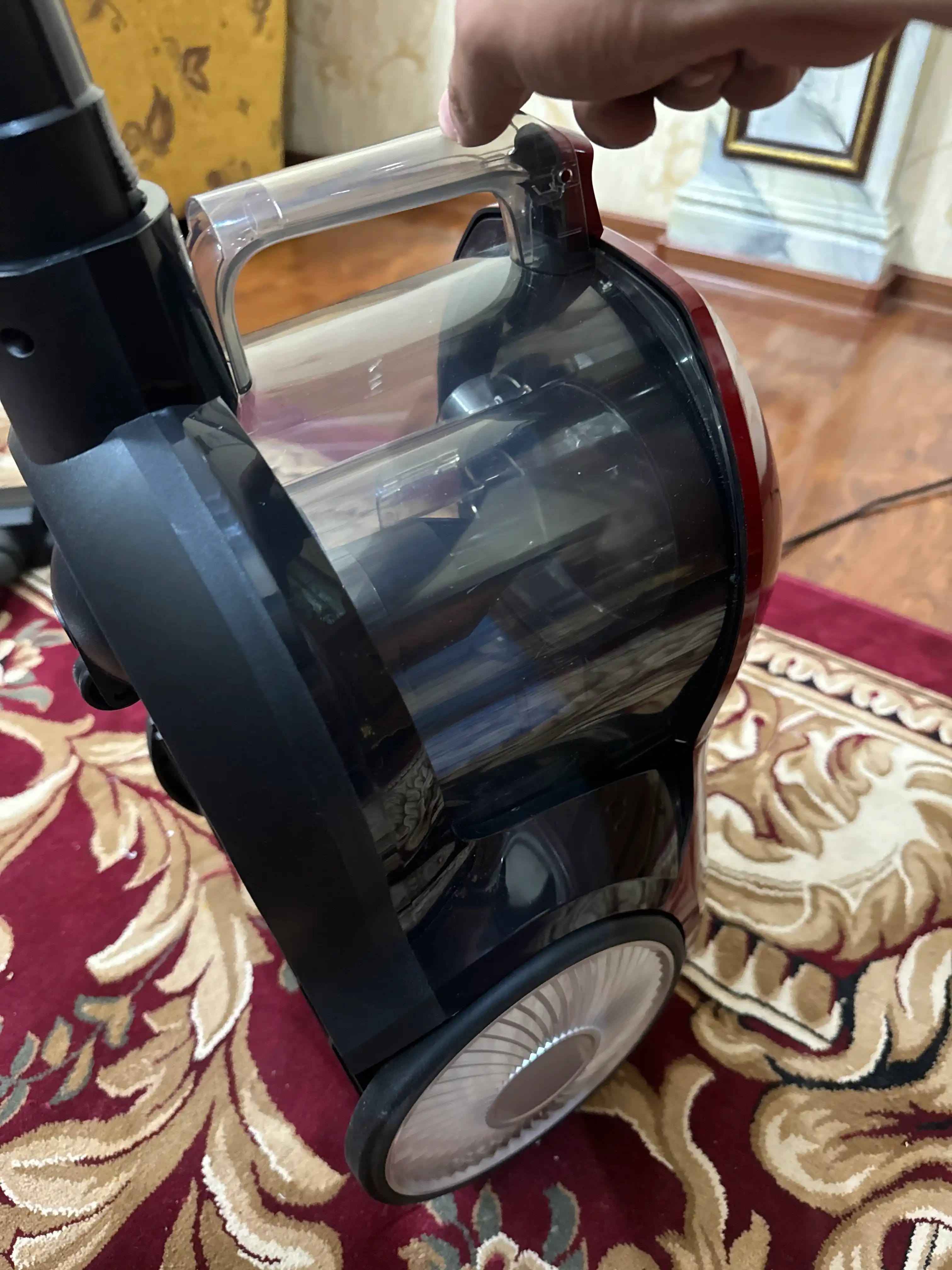 Пылесос LG мощный 3600W, инновационный циклонный, телескопической трубой, HEPA фильтр