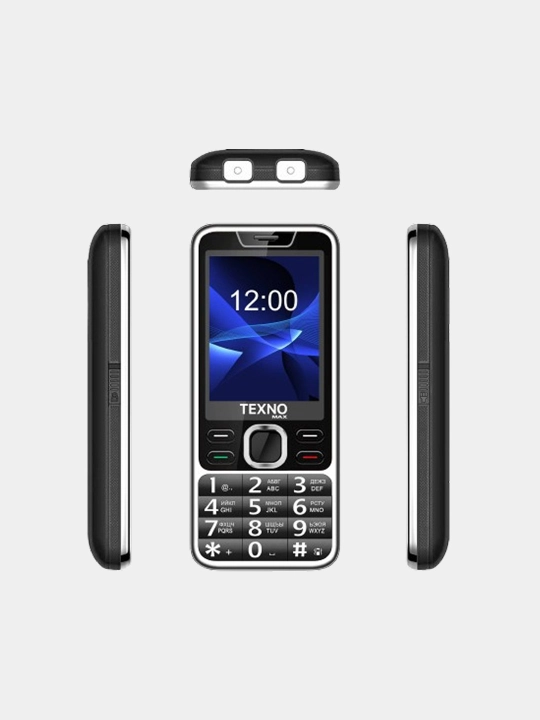 Texno max 024 uz, телефон с годовой гарантией обслуживания, зарегистрированный UzImei 