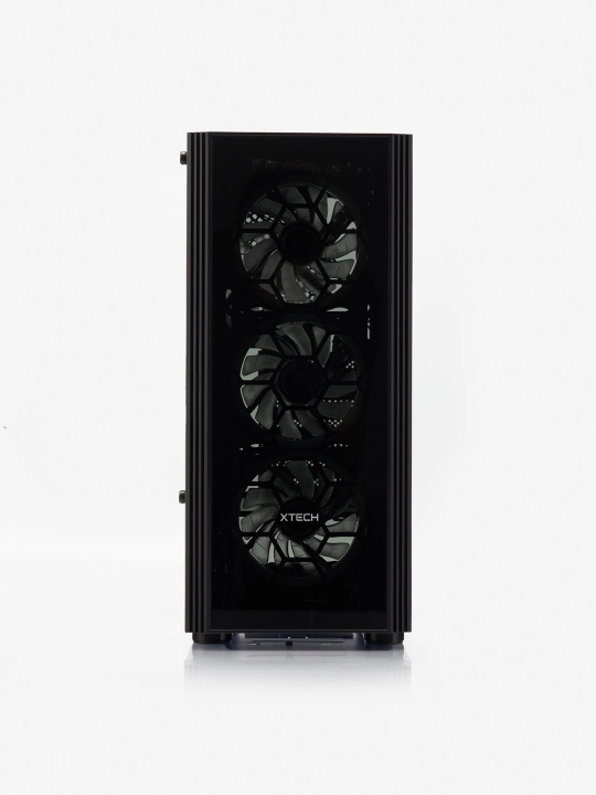 Корпус для ПК, игровой, с 3-4 вентиляторами, RGB, ATX