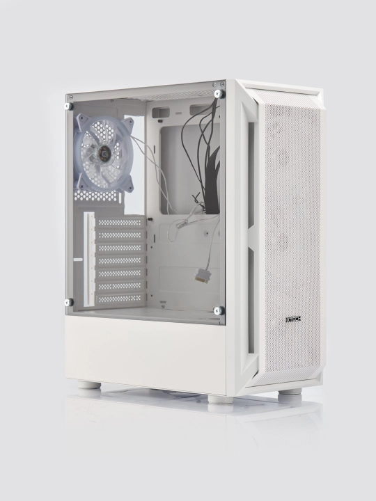 Корпус для ПК, игровой, с 3-4 вентиляторами, RGB, ATX