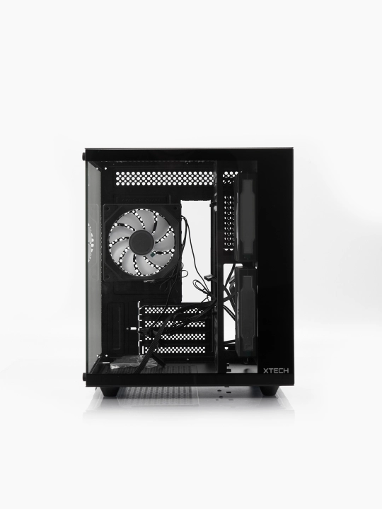 Корпус для ПК, игровой, с 3-4 вентиляторами, RGB, ATX