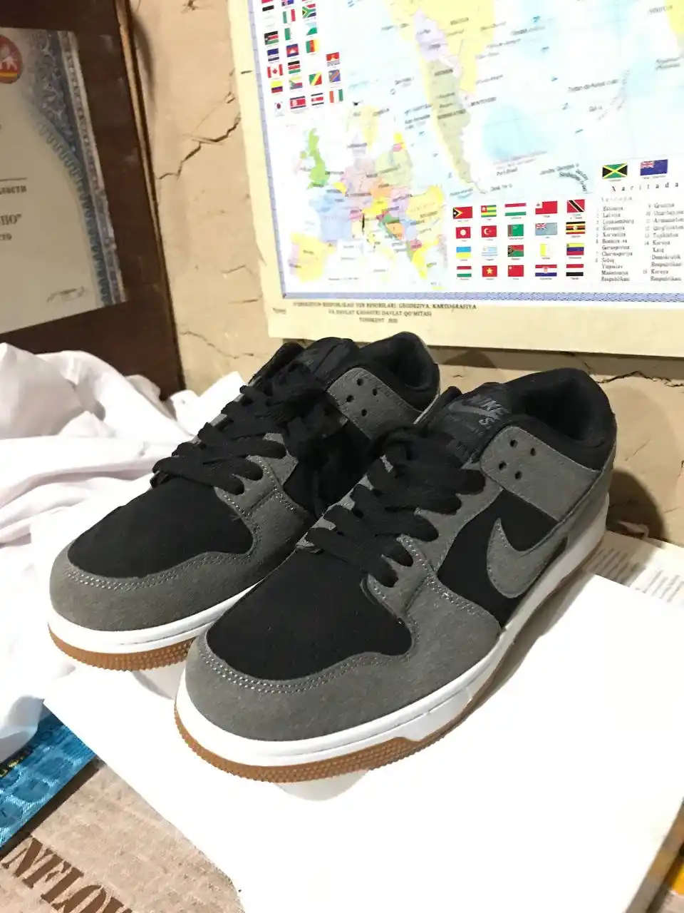 Erkaklar krossovkalari SB Dunk Low Toyota AE86, kuz-qish-bahor,4 turdagi, 40-45 o'lchamlar