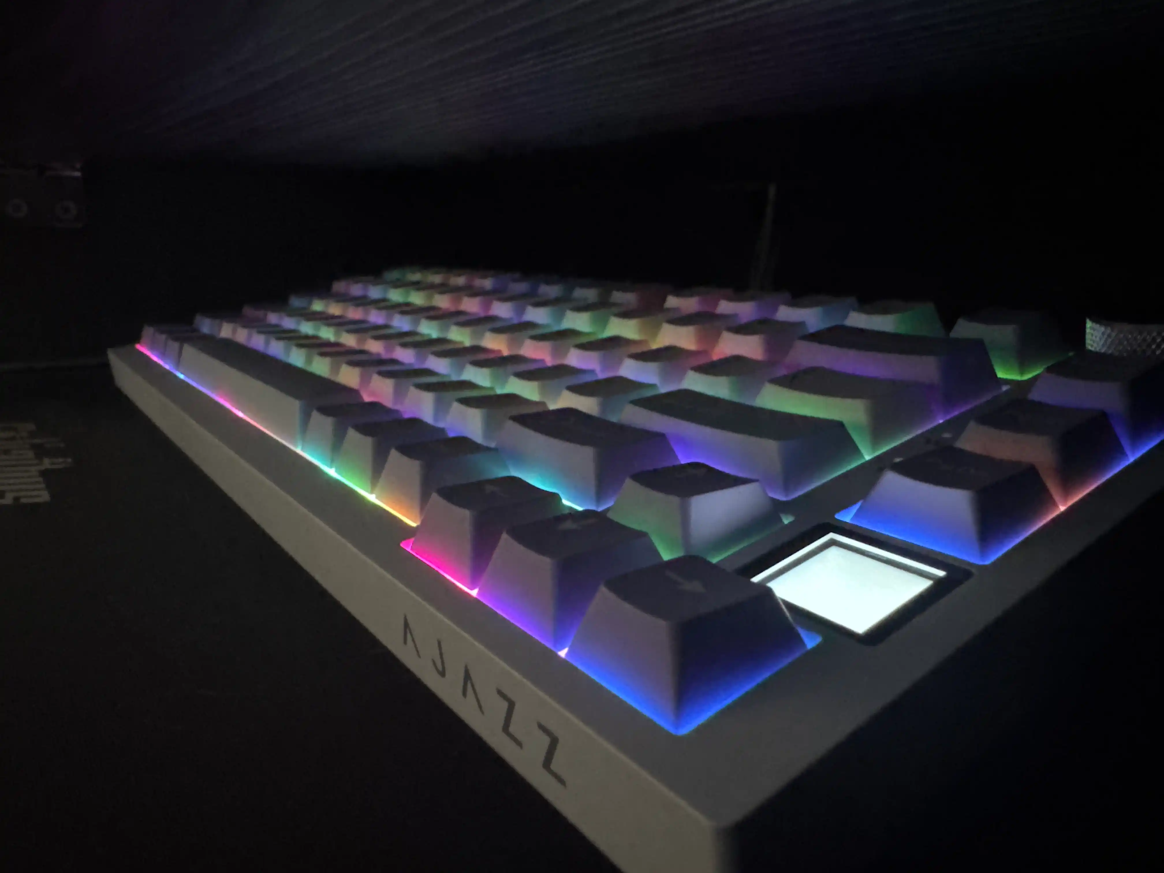 AJAZZ AK820 Pro mexanik klaviaturasi, o‘yin, simli, simsiz, Bluetooth, RGB