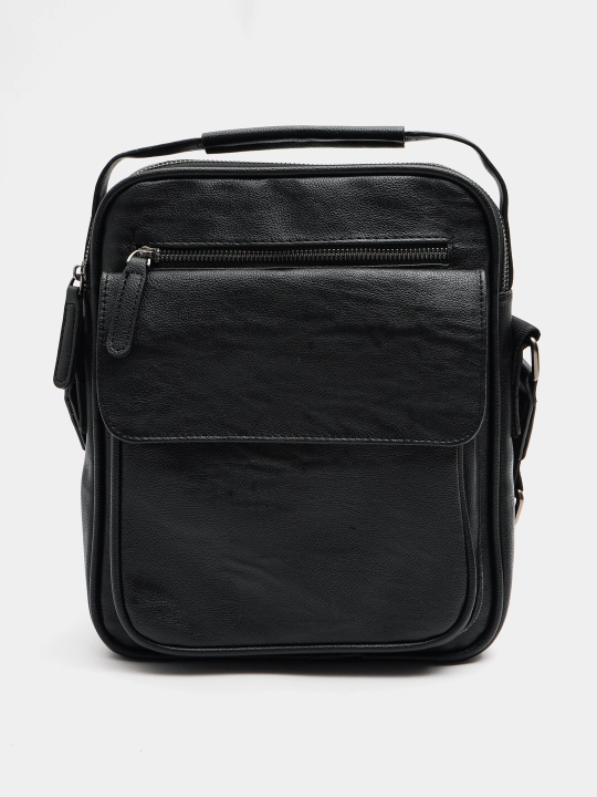 Мужская сумка через плечо, из эко-кожи, барсетка, студенческая