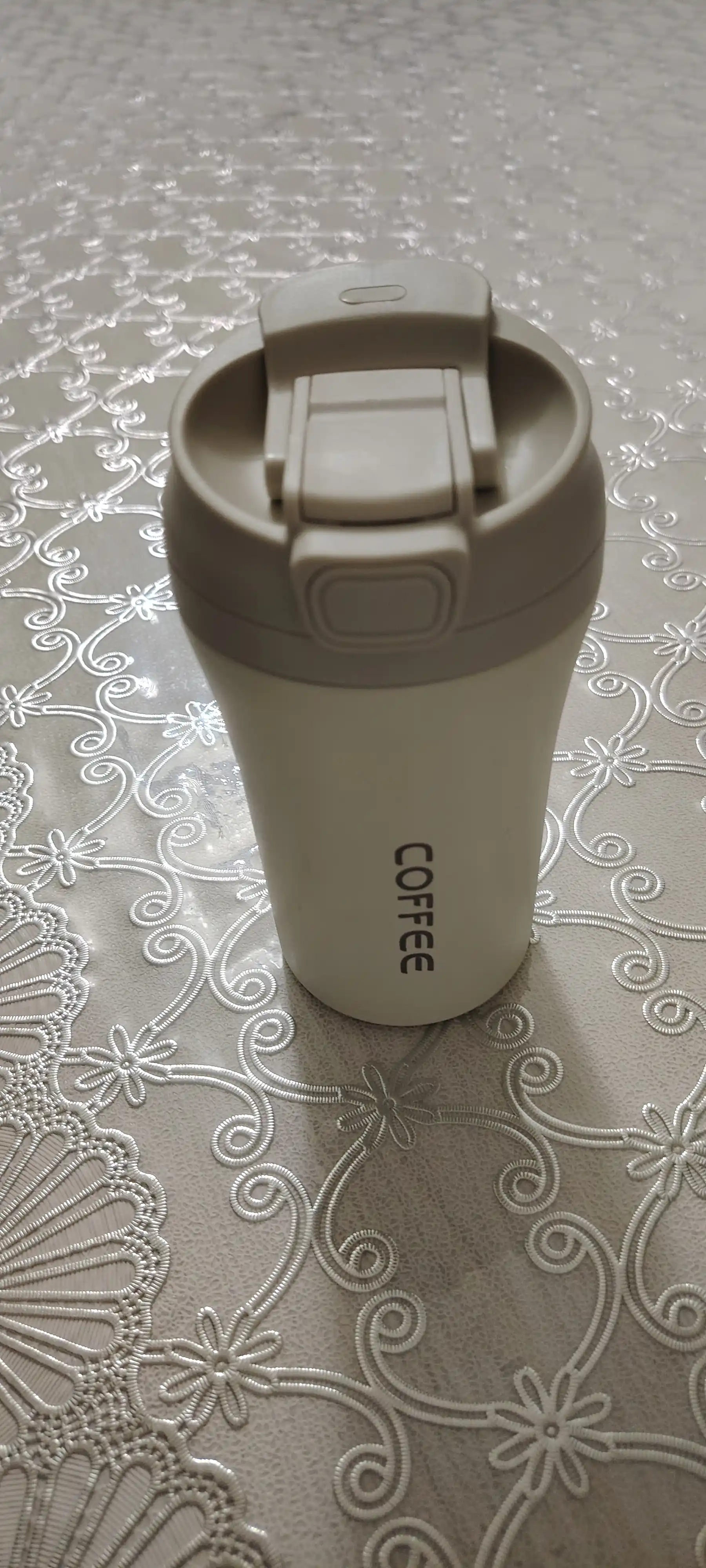 Choy va qahva uchun zanglamaydigan po'latdan tayyorlangan termosli krujka, 520 ml gacha