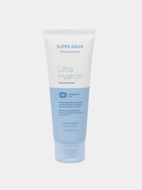 Missha Super Foaming Cleanser - Missha penka yuvinish va makiyajni olib tashlash uchun
