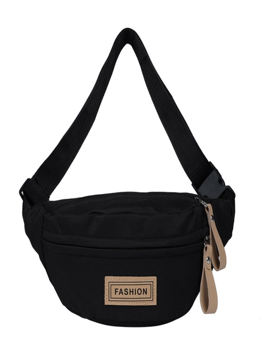 Casual outing, ko'p funktsional crossbody kamar sumkasi, ko'p qirrali elka sumkasi - 