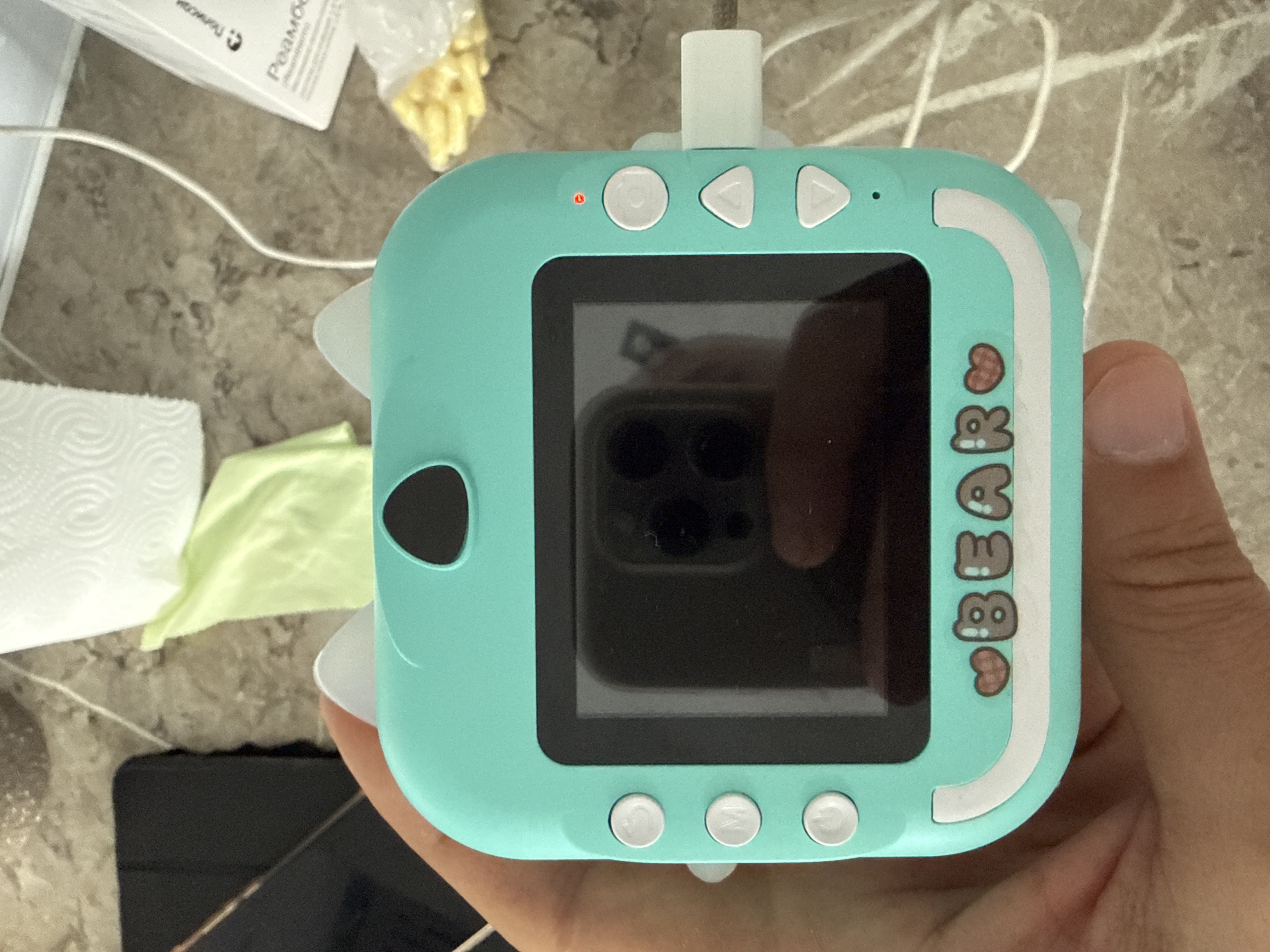 Bolalar mini printeri, tezkor chop etish imkonini beruvchi fotoapparat, foto printer
