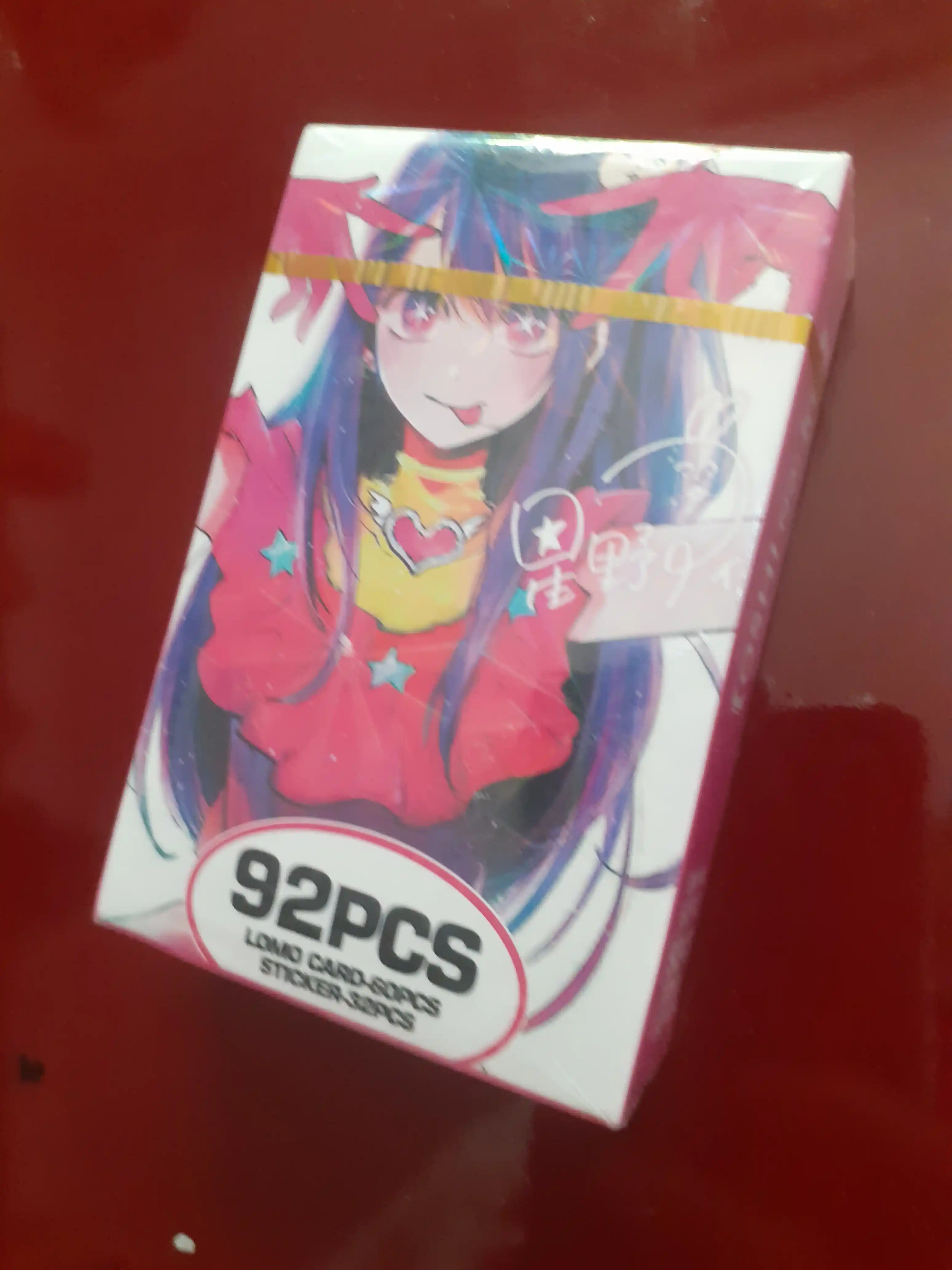 Anime Lomo kartalari to'plami bir parcha, sehrli jang, jin o'ldiruvchi pichoq, monolog