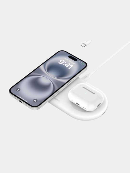 Simsiz zaryadlash 2in1 Belkin 15w dual pads
