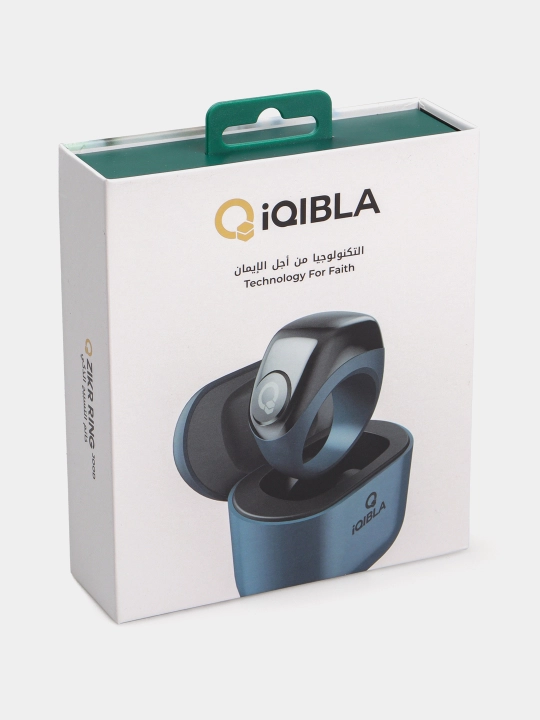 Elektron Tasbeh Zikr Ring Jood, zaryad keysi bilan, namoz vaqti eslatmasi, universal uzuk