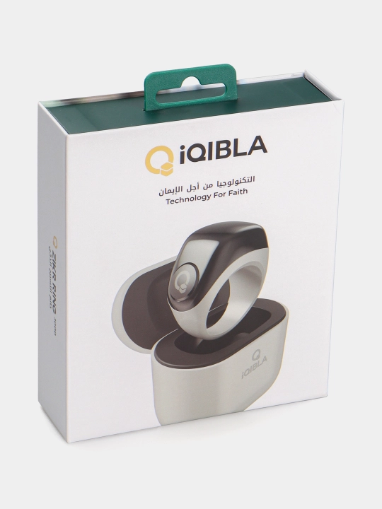 Elektron Tasbeh Zikr Ring Jood, zaryad keysi bilan, namoz vaqti eslatmasi, universal uzuk