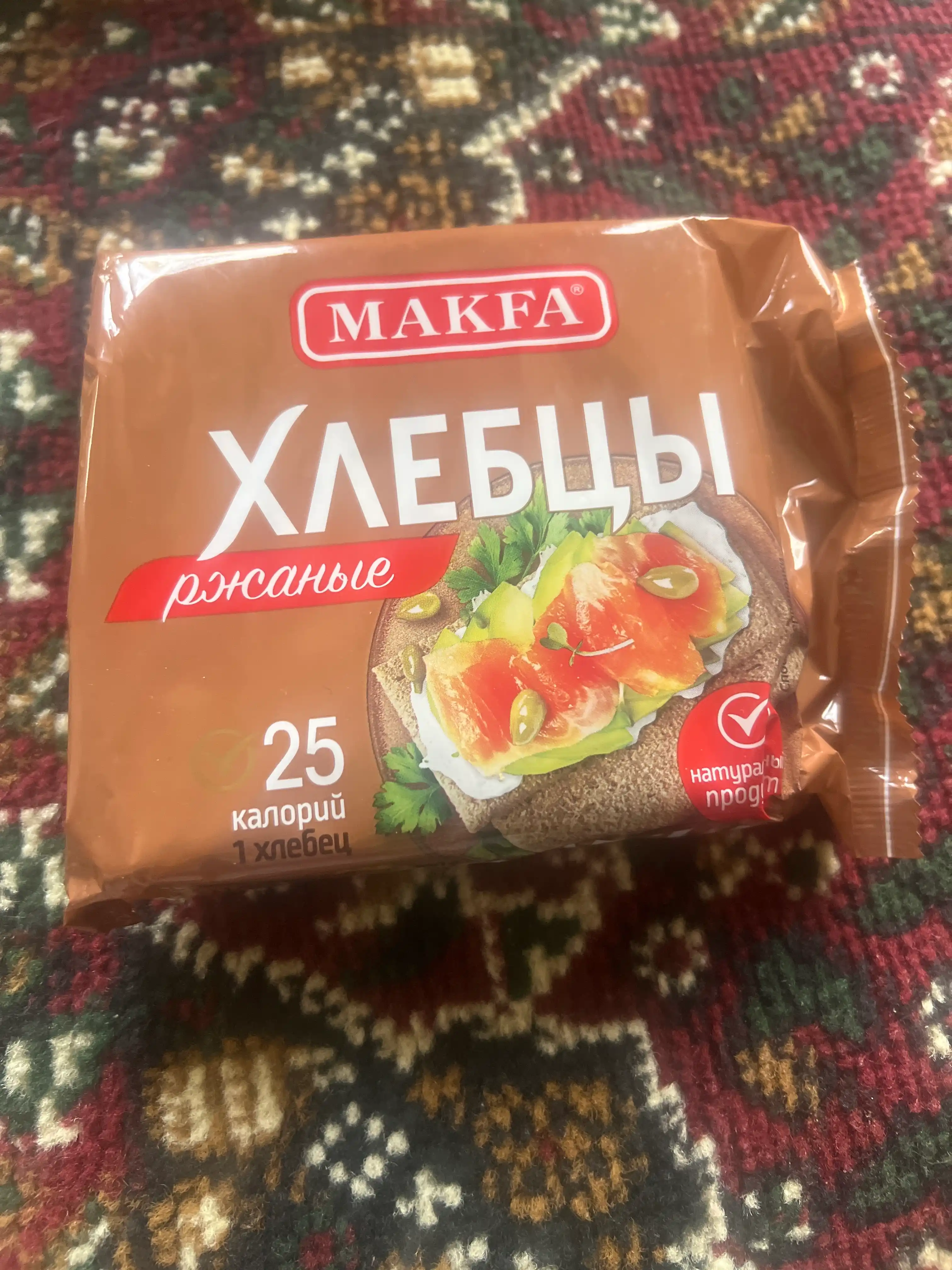 Nonlari Makfa, javdar, 60 g