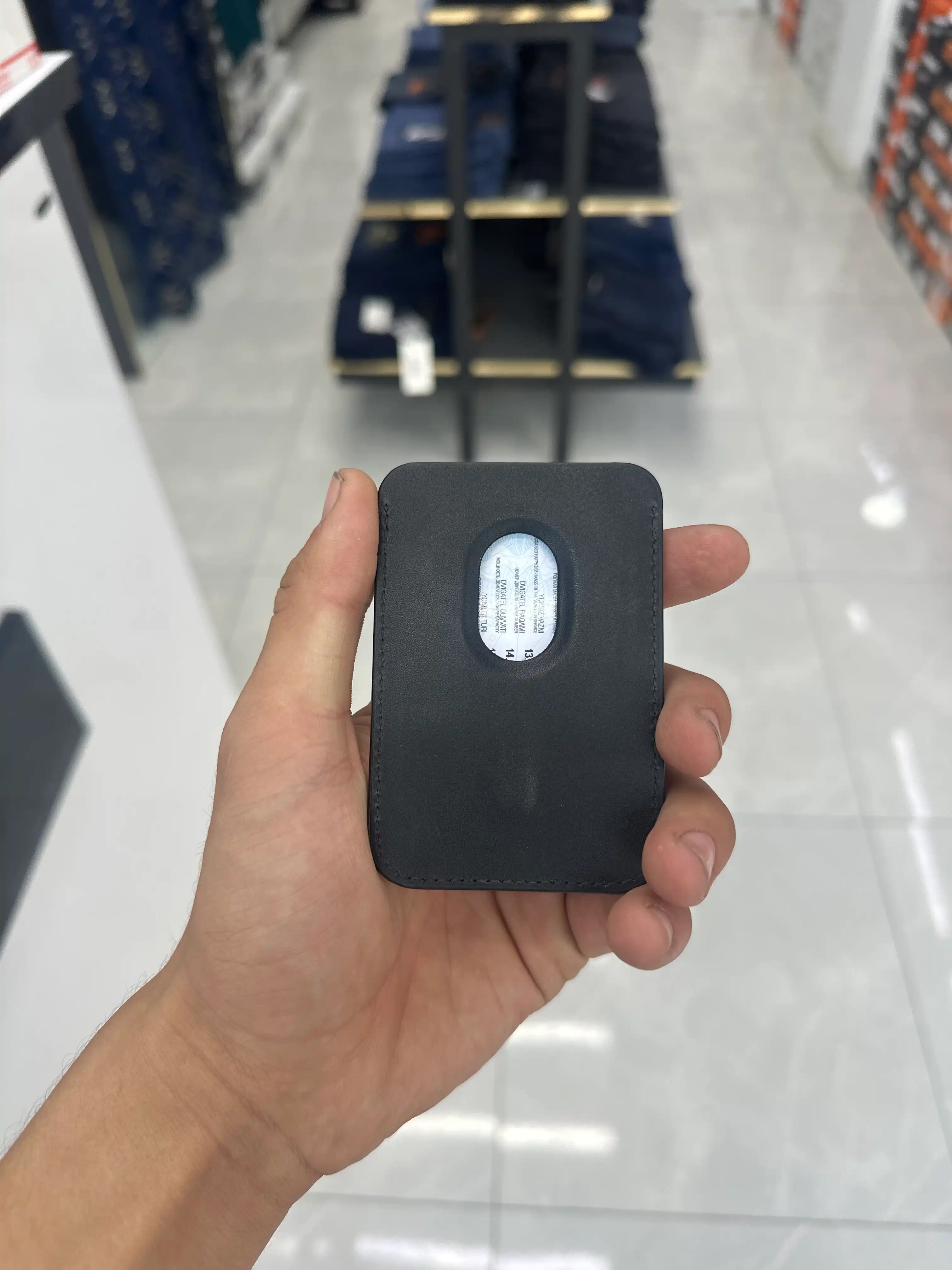 IPhone 15 ,14,13, 12 Pro Max Plus uchun magnit MagSafe karta hamyoni karta ushlagichi
