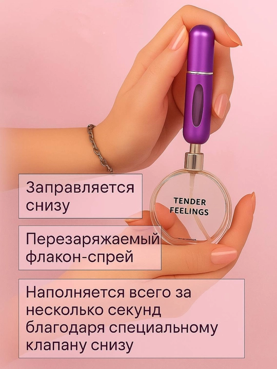 Флакон для духов, атомайзер, 5 мл