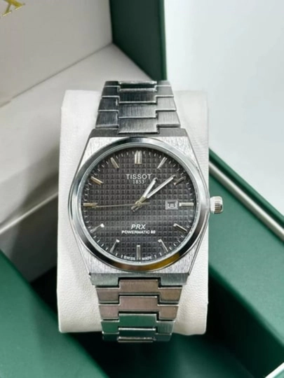 Tissot PRX Powermatic 80 — мужские классические автоматические часы — MICRO1-PRX35-ЧЕРН