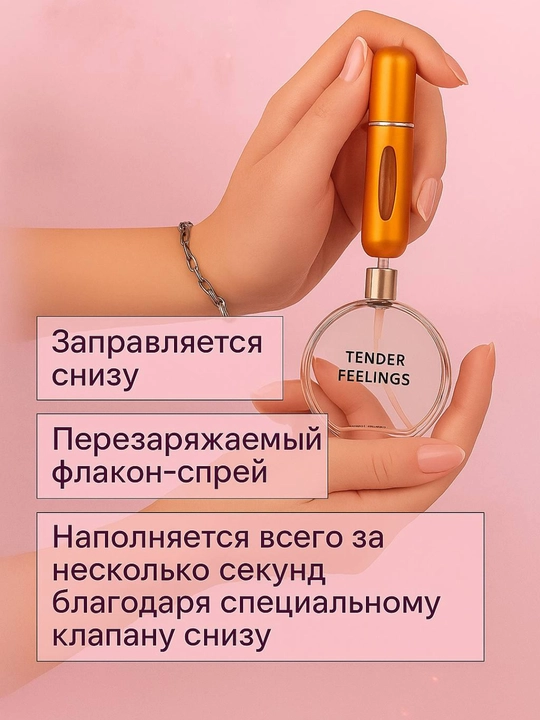 Флакон для духов, атомайзер, 5 мл