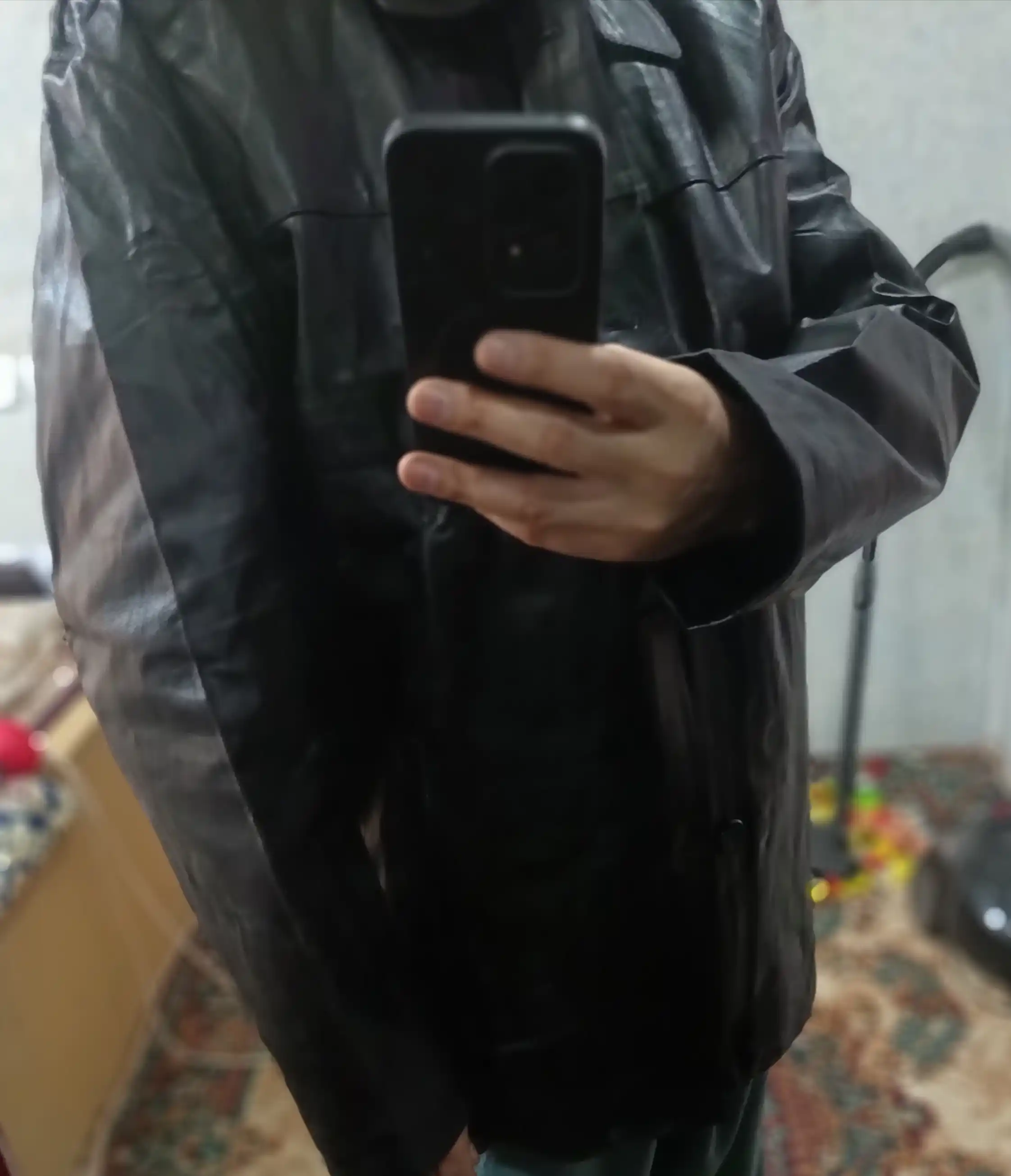 Pidjak, plash tabiiy va toza teridan