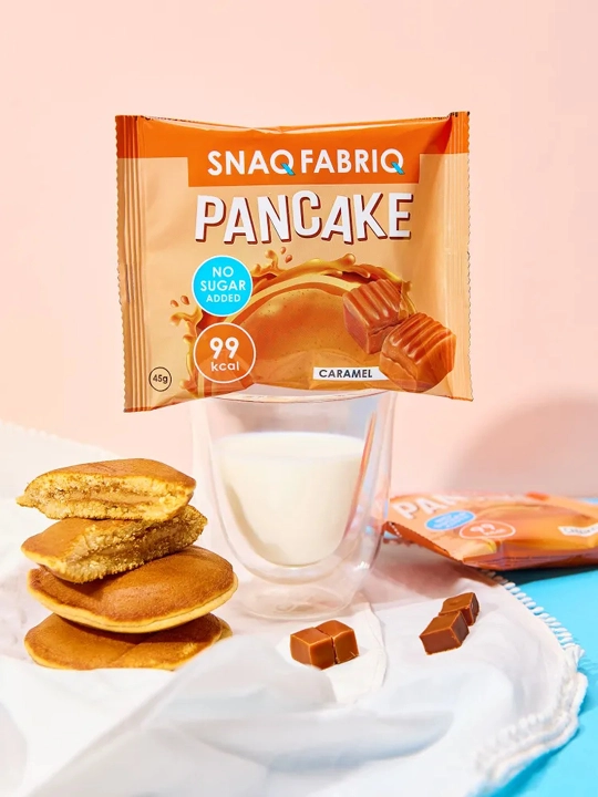SNAQ FABRIQ shakarsiz fitnes pankeyk – 45 g