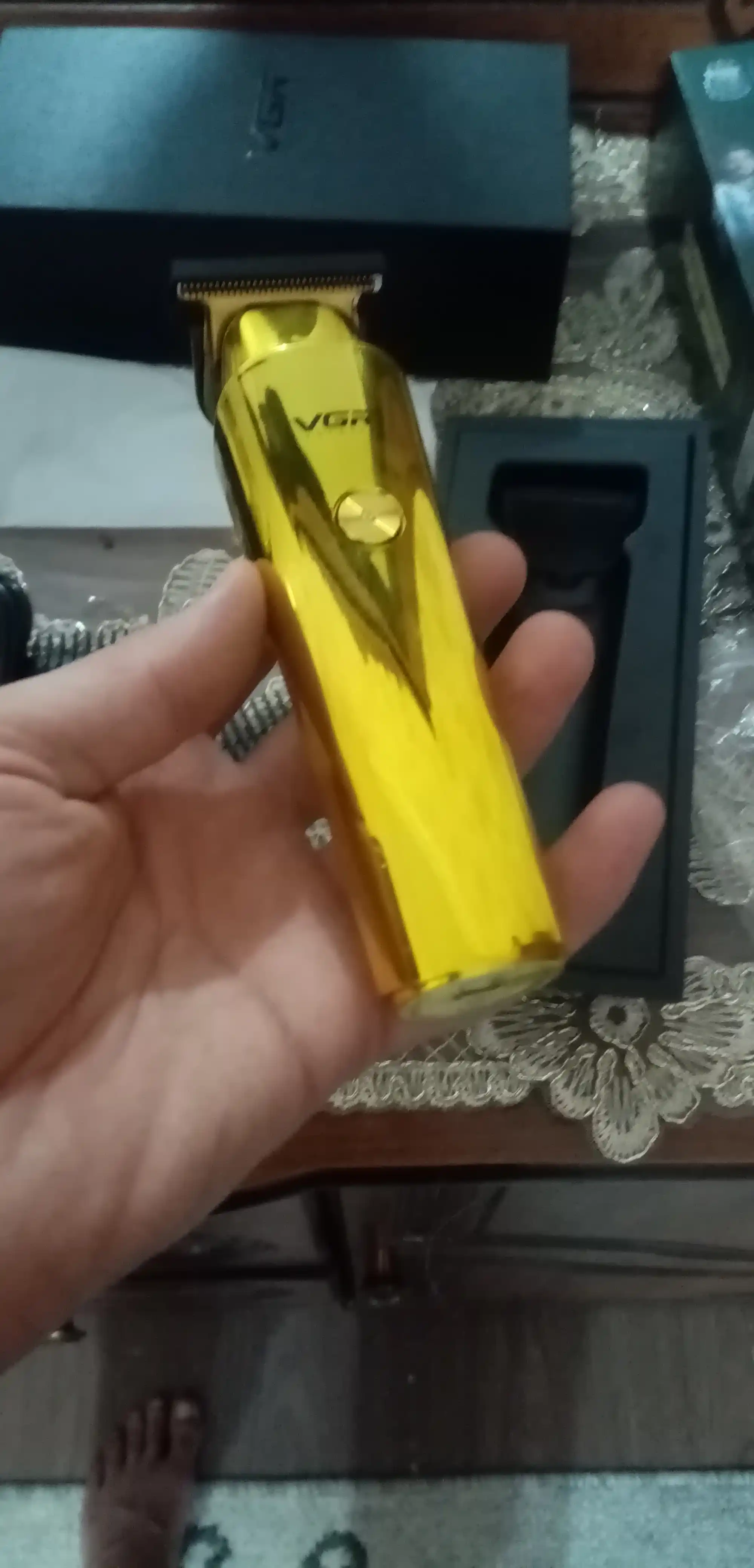 VGR, professional trimmer, simsiz, soch olish uchun