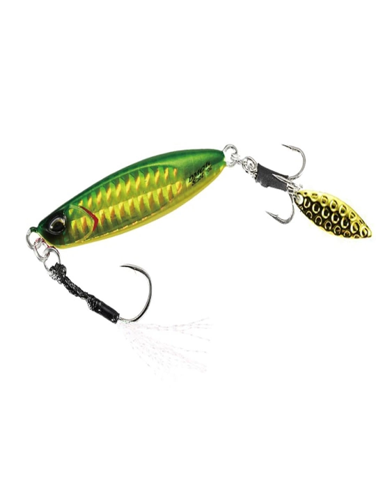 Pilker DUO Drag Metal Cast Shot 20g#, 53 mm, Rang PHA0055 Green Gold - 