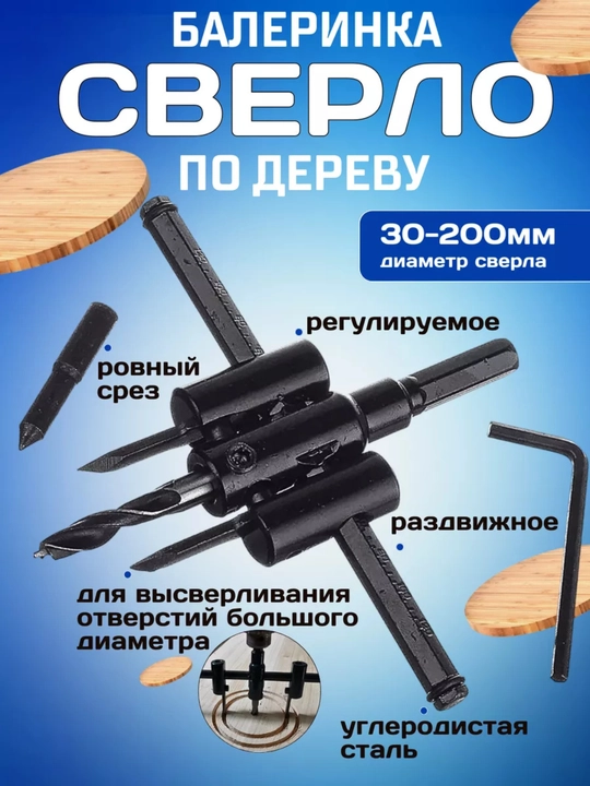 Открывалка для отверстий авиационного типа - 