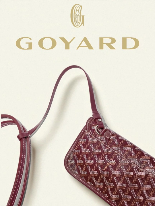 Goyard ayollar sumkasi, yelka orqali, kross bodi qizlar uchun 8 mart sovg'a mini ko'k qora