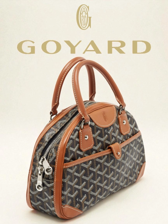 Goyard ayollar sumkasi, yelka orqali, 8-martga sovg‘a, qizlar uchun, ko‘k, qora