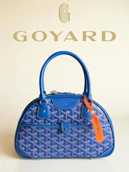 Goyard ayollar sumkasi, yelka orqali, 8-martga sovg‘a, qizlar uchun, ko‘k, qora - 