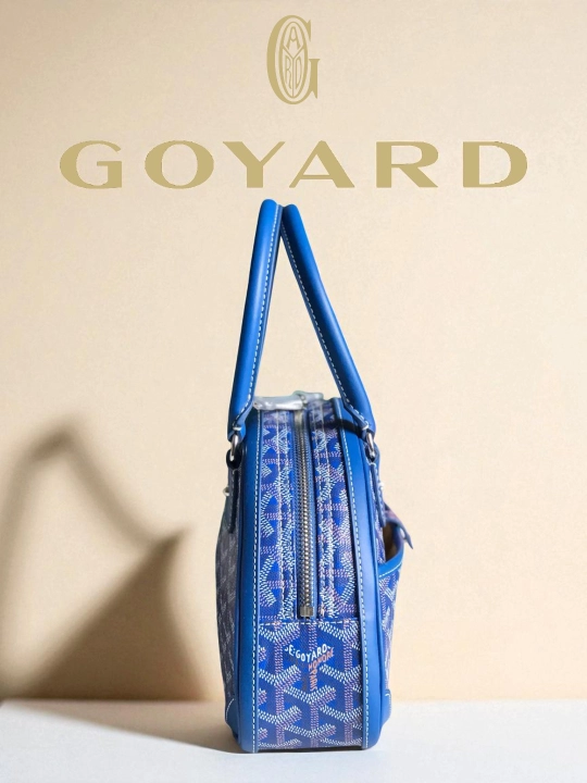 Goyard ayollar sumkasi, yelka orqali, 8-martga sovg‘a, qizlar uchun, ko‘k, qora