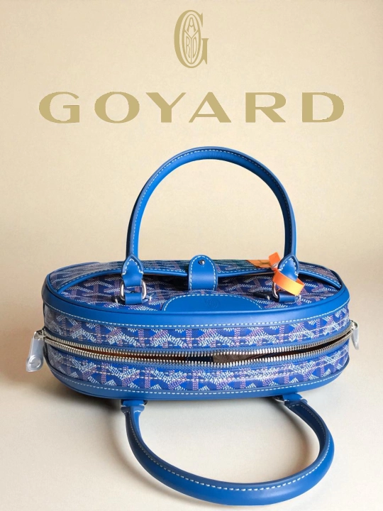 Goyard ayollar sumkasi, yelka orqali, 8-martga sovg‘a, qizlar uchun, ko‘k, qora