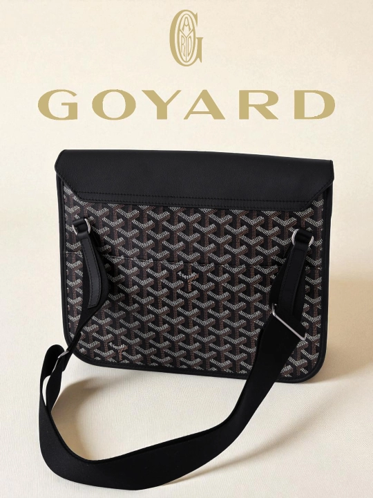 Мужская сумка через плечо Goyard, кросс боди барсетка гоярд синий белый черный вип гоярд