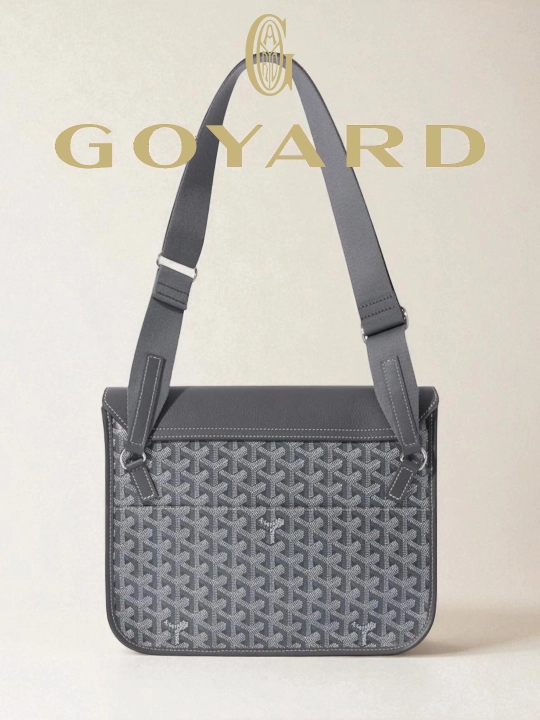 Мужская сумка через плечо Goyard, кросс боди барсетка гоярд синий белый черный вип гоярд