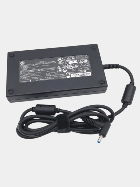 HP 19.5V 10.3A 200W Cиний наконечник 4,5 × 3,0мм HP OMEN 15-CE009TX и OMEN 15-CE004LA
