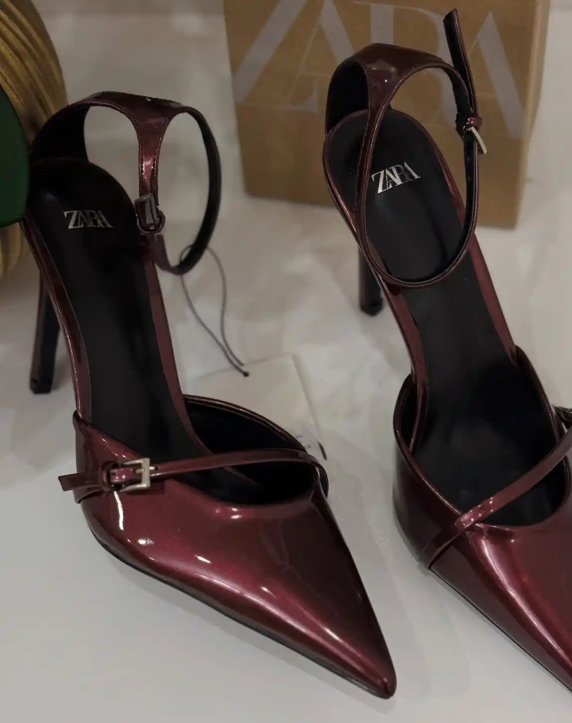 Ayollar tuflisi, kabluk, poshnali tufli, to'yga, merry me, trend tufli, ZARA