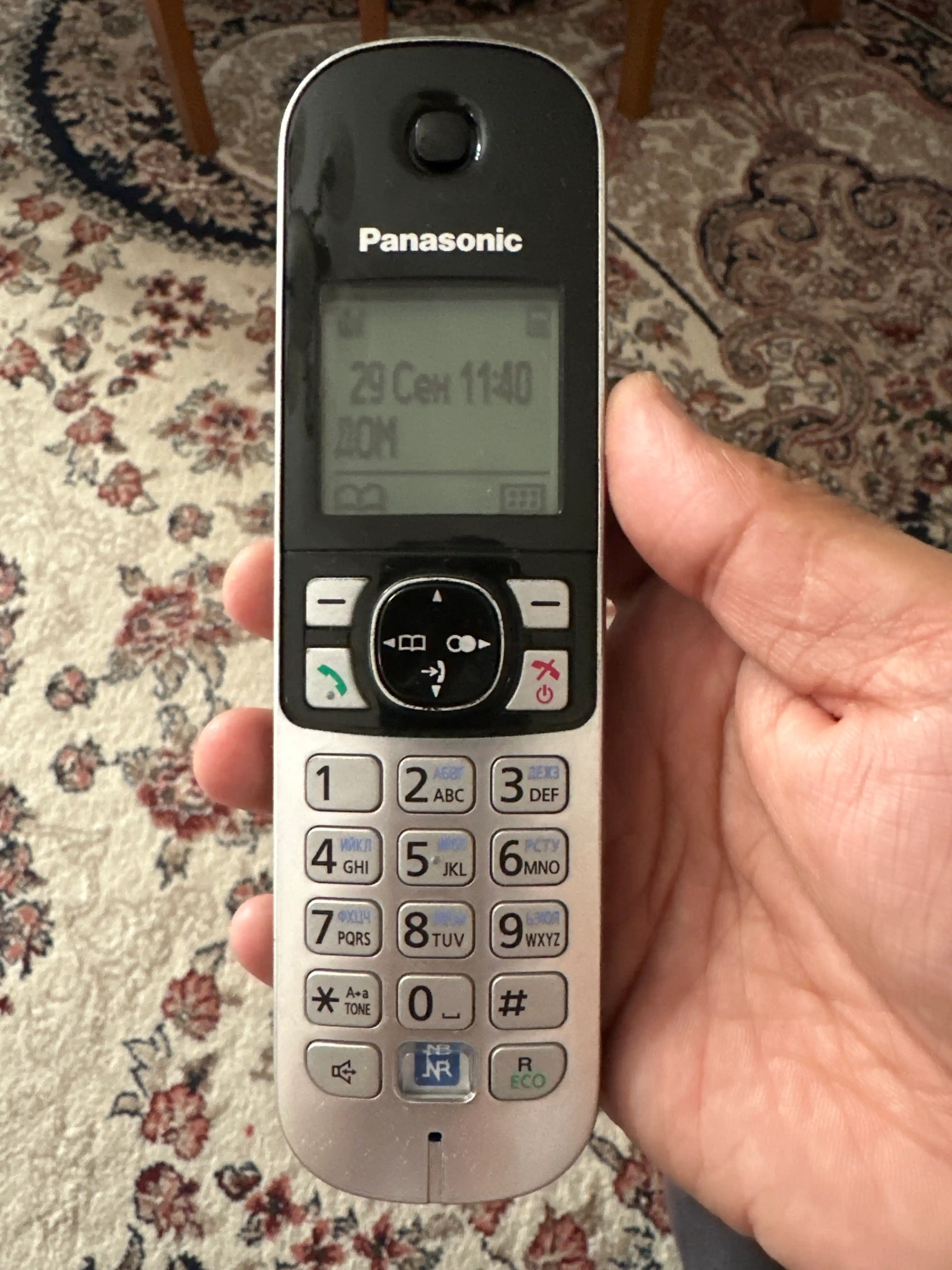 Panasonic AAA radiotelefon batareyasi, uy telefoni uchun batareyalar, 2 dona
