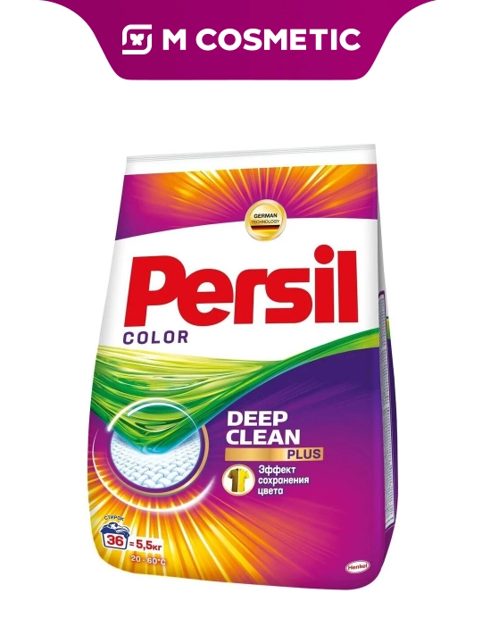 PERSIL Kir yuvish kukuni, Color, 5,5 kg